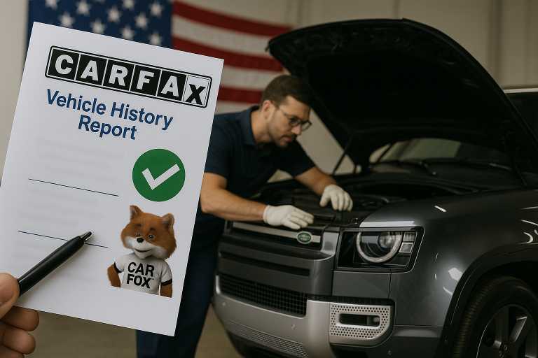 فحص سيارة أمريكية استيراد سيارات